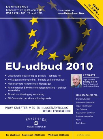 EU-udbud 2010 - IBC Euroforum