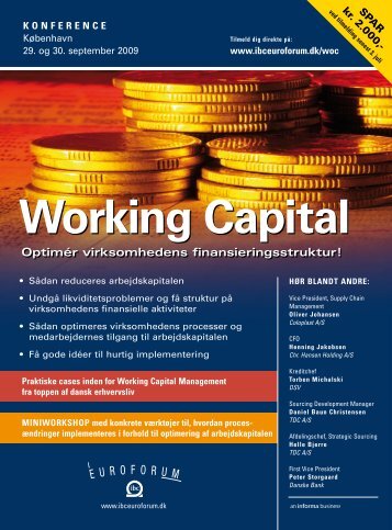 Working Capital - IBC Euroforum