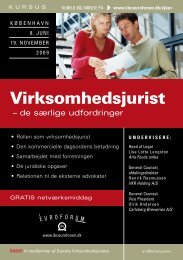 Virksomhedsjurist - IBC Euroforum