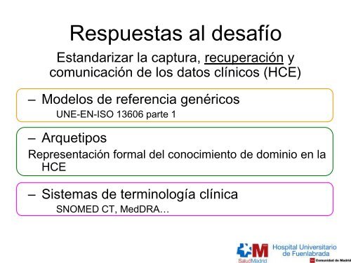 Retos y dificultades para la interoperabilidad semántica: principales ...