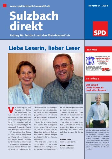 Sulzbach direkt - SPD Main-Taunus