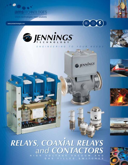 RELAYS, COAXIAL RELAYS and CONTACTORS - AMS Technologies