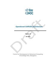 Operational GARUDA Architecture - garuda grid