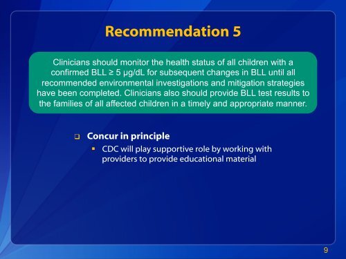 (ACCLPP) Recommendations - Southwest Center for Pediatric ...