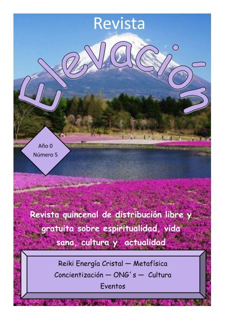 Revista Elevación Nº5, Marzo 2015.