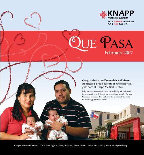 February 2007 - Knapp Medical Center