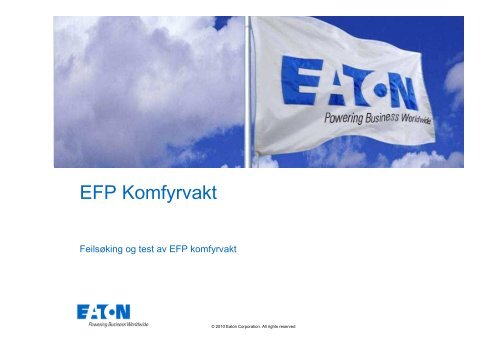 Test og feilsÃ¸king pÃ¥ EFP komfyrvakt. 03.08.11 - Moeller