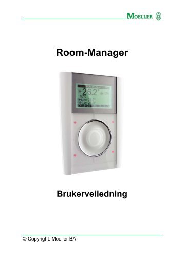 Room Manager - bruksanvisning - Moeller