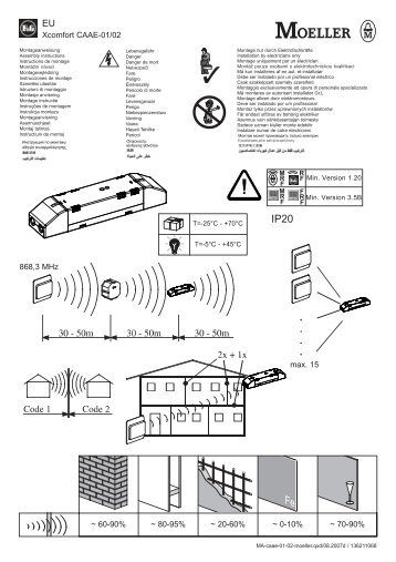 Xcomfort CAAE-01/02 - Moeller