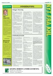 Medlemsorientering, Juni 2007 - Kolding Herreds Landbrugsforening