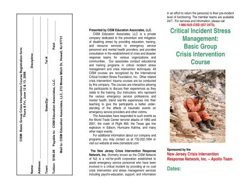 cism registration