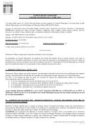 Compte rendu sommaire CM 05 04 2013 - VeignÃ©