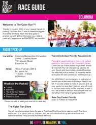 Packet Pick-Up - The Color Run