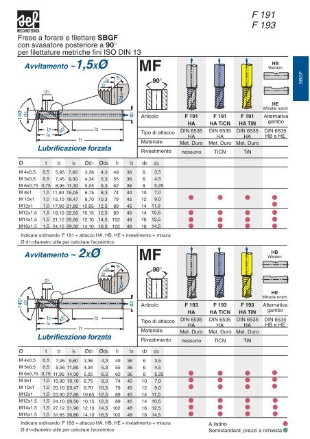 M - SEF meccanotecnica