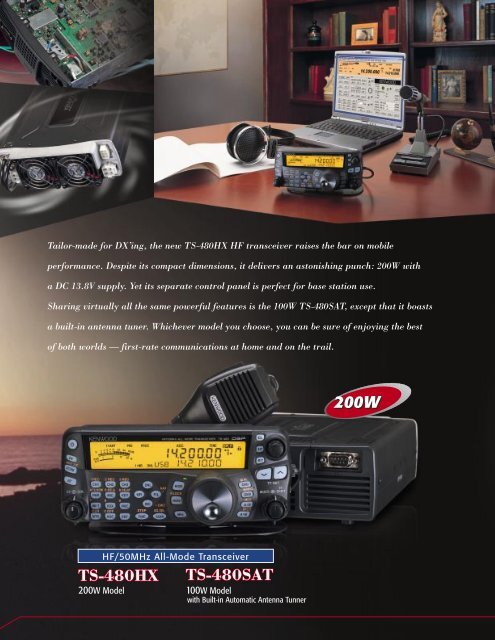 TS-480HX/TS-480SAT - Permo Electronics