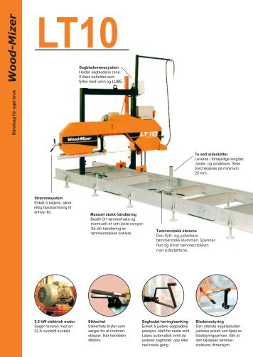 LT10 serien - Wood-Mizer