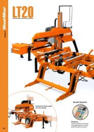 Standard Equipment - Wood-Mizer