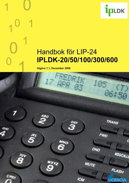 LIP-24Dx - Licencia Telecom AB