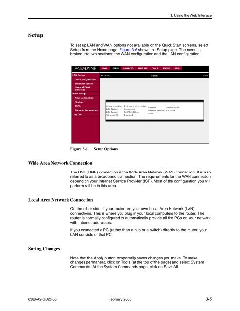 6388 Wireless Router User's Guide - Zhone Technologies