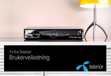 TV-dekoder med opptaker - Telenor