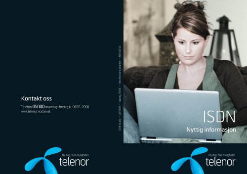 Velkomstbrosjyre for ISDN - Telenor