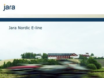 Jara Nordic E-line - Telenor