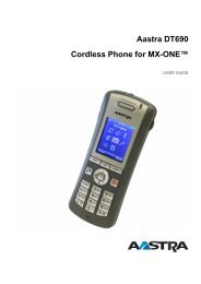 DT690 Cordless Phone for MX-ONE, User Guide - TeleBolaget