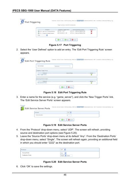 iPECS SBG-1000 User Manual