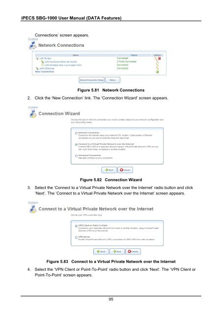 iPECS SBG-1000 User Manual