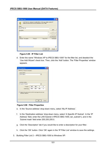 iPECS SBG-1000 User Manual