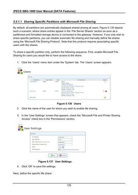 iPECS SBG-1000 User Manual