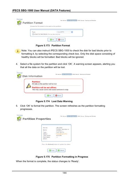 iPECS SBG-1000 User Manual