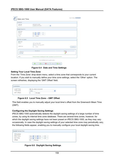 iPECS SBG-1000 User Manual