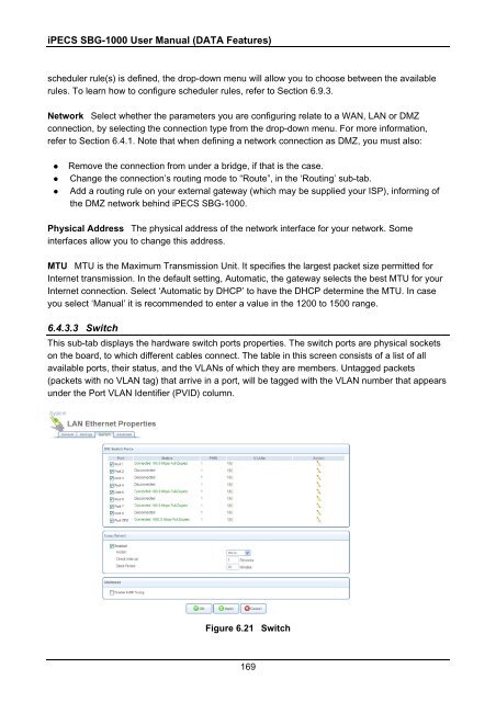 iPECS SBG-1000 User Manual