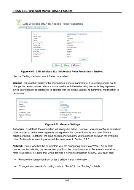 iPECS SBG-1000 User Manual