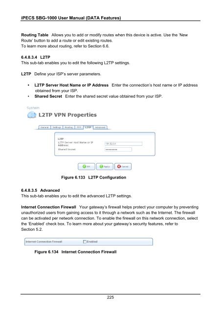 iPECS SBG-1000 User Manual