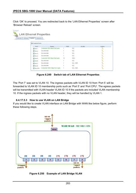 iPECS SBG-1000 User Manual