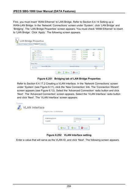 iPECS SBG-1000 User Manual