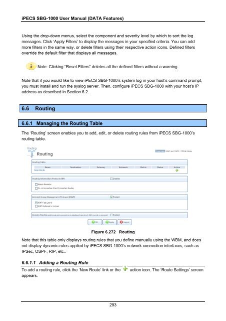 iPECS SBG-1000 User Manual