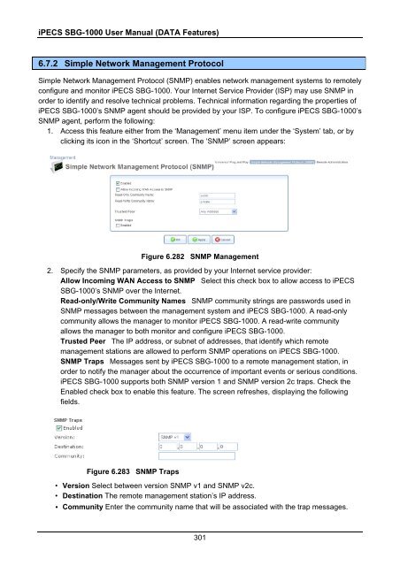 iPECS SBG-1000 User Manual