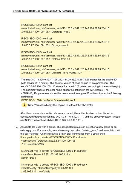 iPECS SBG-1000 User Manual