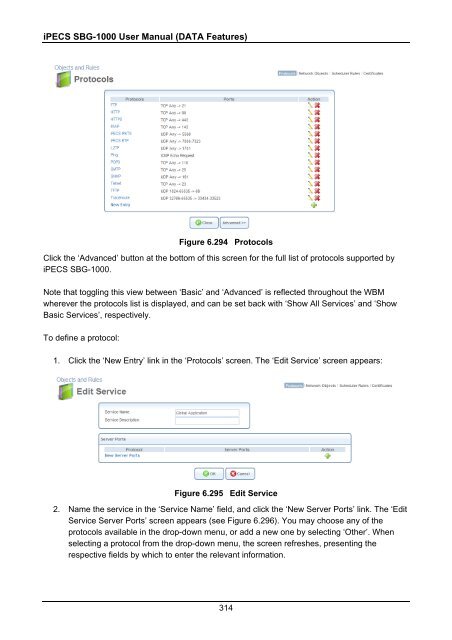 iPECS SBG-1000 User Manual