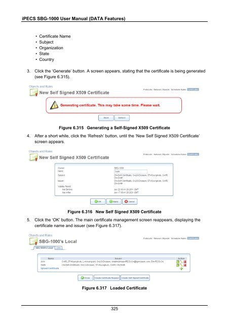 iPECS SBG-1000 User Manual