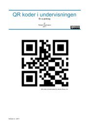 QR koder i undervisningen