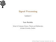 Signal Processing