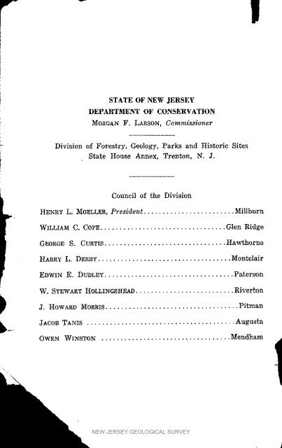 NJDEP - NJGS - Bulletin 59. Bibliography and Index of the Geology ...