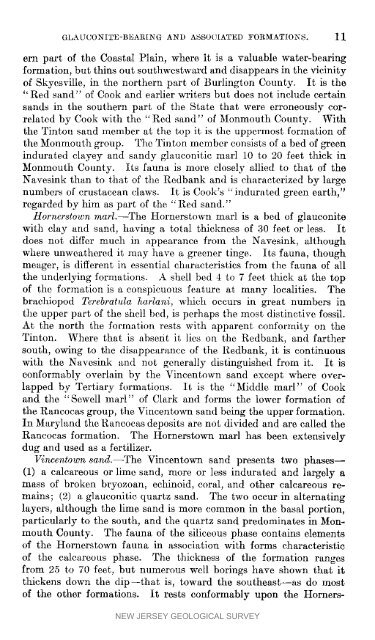 Bulletin 23. Potash in the Greensands of NJ, 1923 - State of New ...