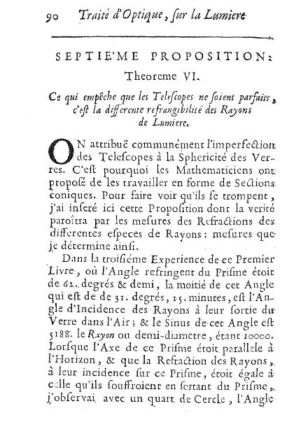 Traite D'Optique 1722 - Up