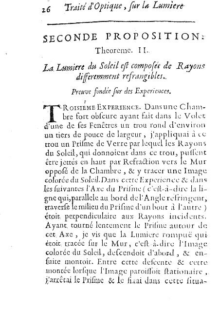 Traite D'Optique 1722 - Up