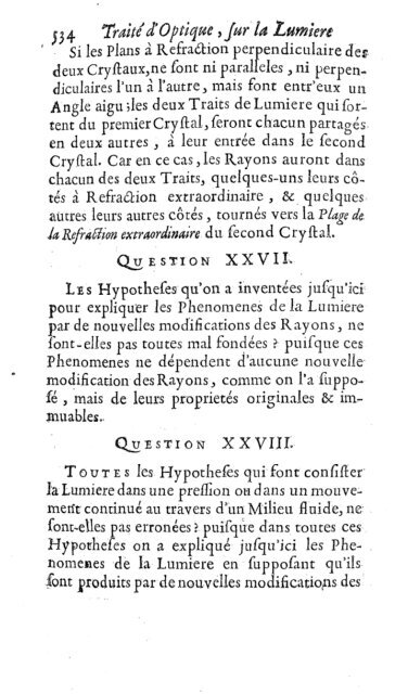 Traite D'Optique 1722 - Up